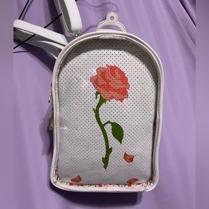 Beauty and the beast loungefly pin bag